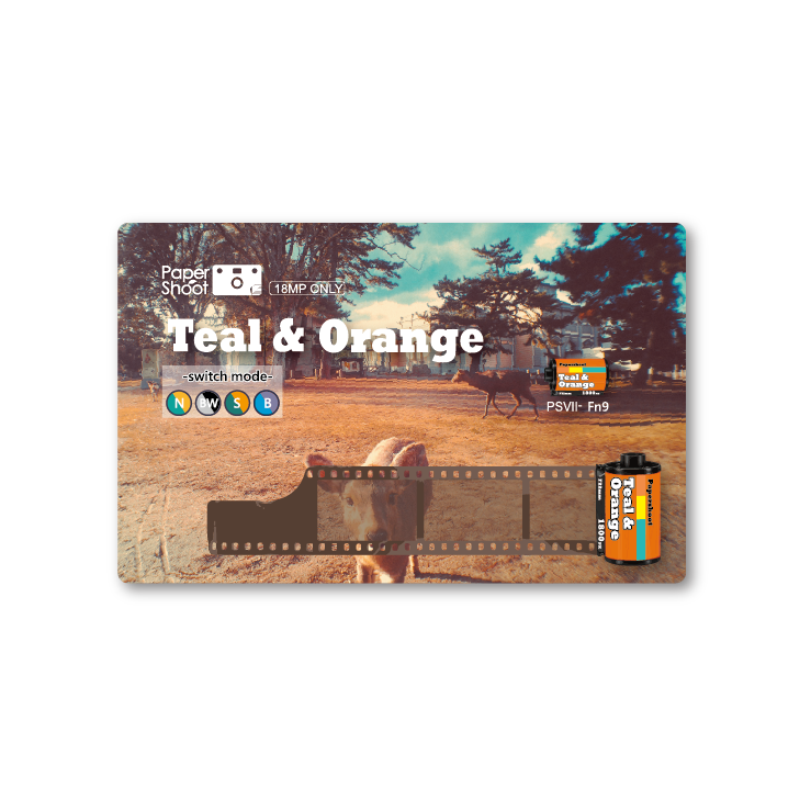 Filter Card -Teal & Orange