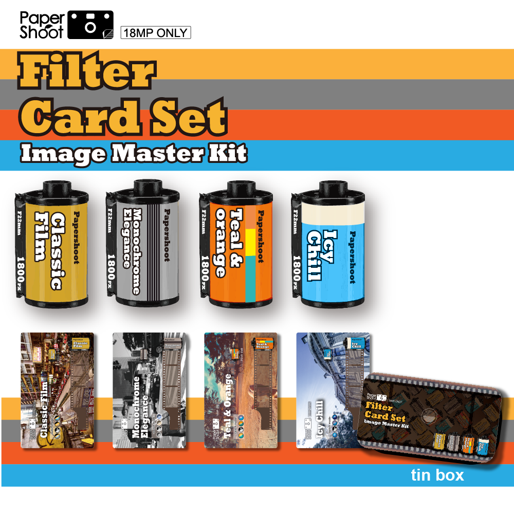 Filter Card Set - 16 Filter Effects