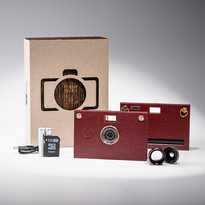 [PRE-ORDER] Leather Texture Camera Set