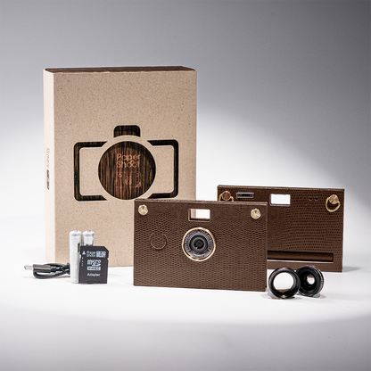 [PRE-ORDER] Leather Texture Camera Set