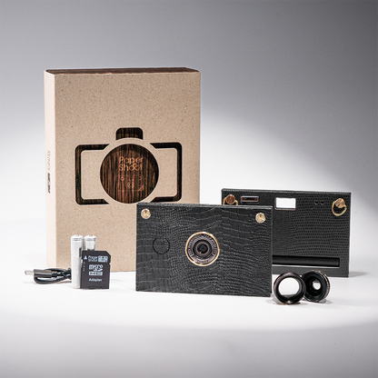 [PRE-ORDER] Leather Texture Camera Set
