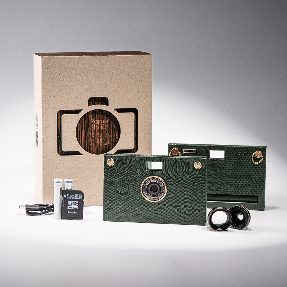 [PRE-ORDER] Leather Texture Camera Set