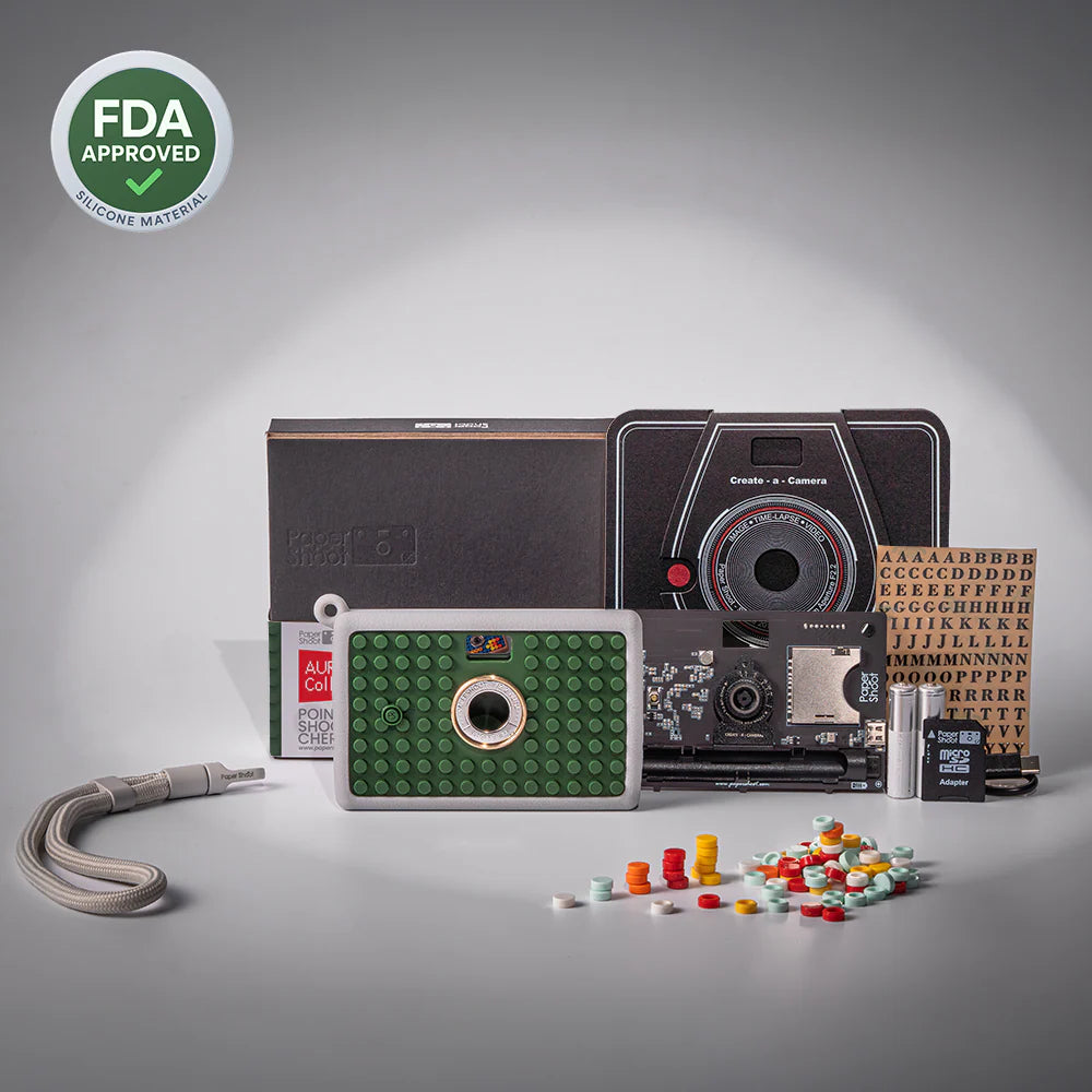 [PRE-ORDER]Aura Bricks Camera - Green Grove