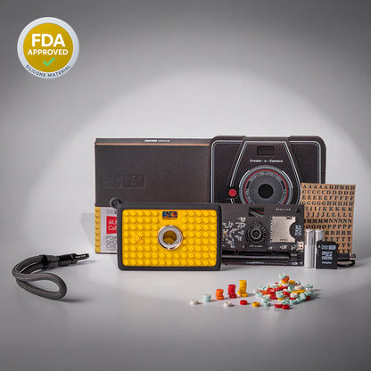 [PRE-ORDER] Aura Bricks Camera - Yellow Brick